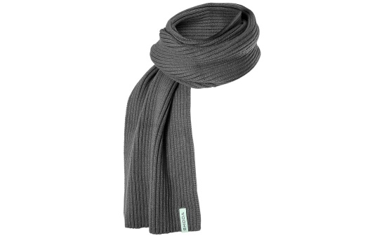 Súprava čiapky a šálu šedá